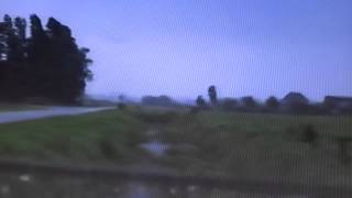 Lightning induced electrical ball shapes near power lines [upl. by Stedman]