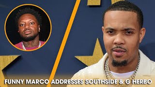 Funny Marco Addresses ‘Uncomfortable’ Interview With G Herbo amp Southside  More [upl. by Yemerej]