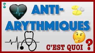 Anti Arythmiques Cardiaques et leur Pharmacologie partie 1 [upl. by O'Conner]