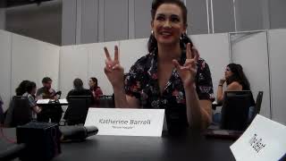 Wynonna Earp  Katherine Barrell  NYCC 2024 [upl. by Anaugal]