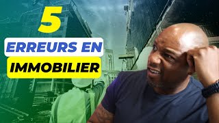 Immobilier Montreal  5 Erreurs Que Les Acheteurs Font  Immobilier 101 avec Christopher Salador [upl. by Lati]