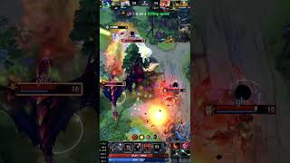 Dragon Knight Epic Moment dota2esport dota2shorts dotawtf [upl. by Mellen]