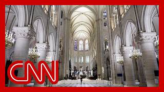 First look at Notre Dame’s breathtaking restoration five years after fire [upl. by Einehpets961]