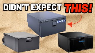 DRAWER FRIDGE COMPARISON  KINGS v ENGEL v EVAKOOL  12v fridge review with surprising results [upl. by Philana]