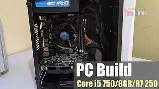 Low Budget Gaming PC Build 2024  Running game Core i5 750 8GB Dual ChannelSSDR7 250 2GB DDR5 [upl. by Anelrad104]