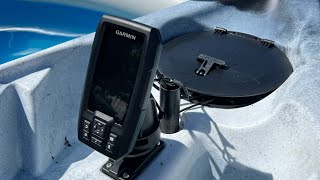 Fish finder transducer install on a kayak Cambridge kayak amp Garmin 4 cv vivid [upl. by Deni933]