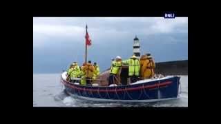 RNLI lifeboats escort historic lifeboat back home to Seaham [upl. by Austine763]