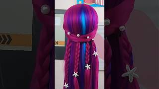 Easy hairstyle for school hairstyletutorial hairstyle hair haircare haircut trending [upl. by Naro]