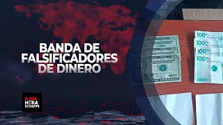 DINERO FALSO Capturan en Tulcán a cinco hombres con dos modernas máquinas para falsificar dólares [upl. by Vania]