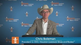 Watch RodeoHoustons president announces cancellation of 2021 season [upl. by Block]