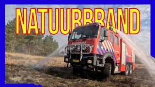 Natuurbrand  VOLUNTEERS DUTCH FIREFIGHTERS [upl. by Arraek]