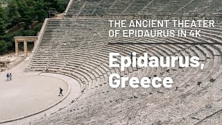 The ancient theater of Epidaurus in 4K DJI Osmo Pocket [upl. by Yorle]