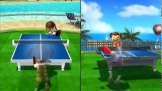 Wii Sports Resort  Table Tennis [upl. by Ariane]