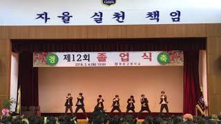 20180206대구동문고등학교 졸업식 축하공연울고싶지않아박수 세븐틴 7인커버cover [upl. by Sylvanus]