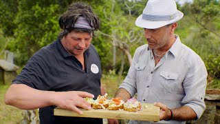 The D’Acampo’s make a trio of bruschetta using local ingredients  Gino’s Italian Family Adventure [upl. by Niatsirk808]