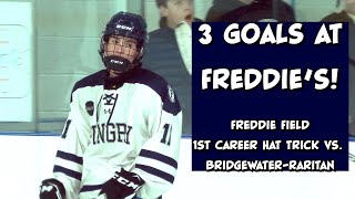 Pingry 5 BridgewaterRaritan 1  HS Hockey  Freddie Field Hat Trick [upl. by Ruggiero]