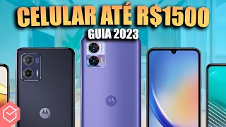 Qual MELHOR CELULAR CUSTO BENEFÍCIO até R1500 para FINAL DO ANO e 2024  5 OPÇÕES boas e baratas [upl. by Velasco]