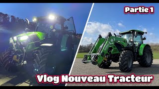 Vlog Nouveau Tracteur   Partie 1 Surprise [upl. by Ahsiekam12]