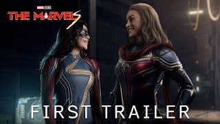 Marvel Studios THE MARVELS  First Trailer  Captain Marvel 2 Movie 2023 [upl. by Delahk]