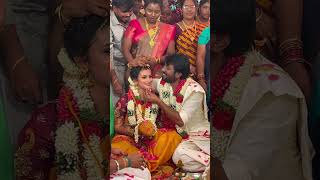 Happy married life Anna 😍 muthu vijaytv marriage happy [upl. by Sahpec]