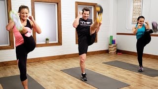 10Minute P90X3 Workout For Maximum Calorie Burn  Class FitSugar [upl. by Garap]