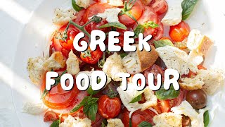 Culinary GUIDE  Top 10 Must Try Dishes in Greece [upl. by Kristos]