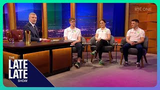 Kellie Harrington Rhys McClenaghan amp Daniel Wiffen  The Late Late Show [upl. by Burger]