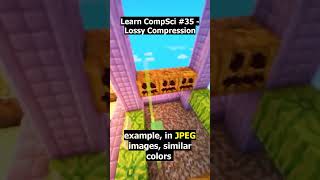 Lossy Compression  Learn Computer Science Part 35 [upl. by Enrobyalc]