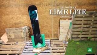 K2 Lime Lite Snowboard 2013 Product Video [upl. by Dougall]