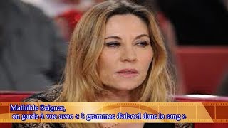 Mathilde Seigner en garde à vue avec « 3 grammes dalcool dans le sang » [upl. by Aya146]