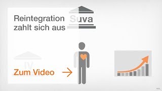 Reintegration zahlt sich aus – Anreize für betriebliche Wiedereingliederungen – Suva [upl. by Kantos]