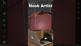 Noob vs Pro artist Making Ropes blendertutorial blender blendercommunity blender3d b3d [upl. by Power920]