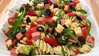 Pasta Salad with Italian Dressing [upl. by Adnohr432]