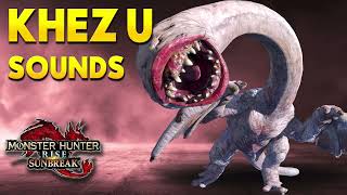 Monster Hunter Rise Sunbreak  Khezu Sounds [upl. by Kask840]