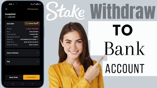 How To Withdraw Money From Stake To Bank Account  Stake Withdraw Money [upl. by Bivins]