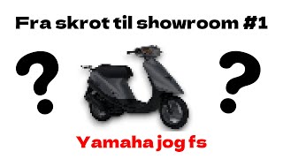 Vi har købt en Yamaha Jog  Fra skrot til showroom 1 [upl. by Nehtanhoj]