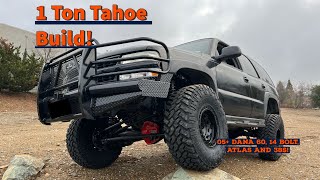 1 Ton Tahoe Build on 38s [upl. by Moguel759]