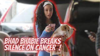 Bhad Bhabie Breaks Silence on Cancer Diagnosis Latest Update at LAX [upl. by Ynitsed]