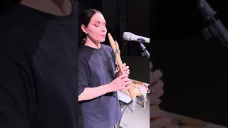 Olena UUTAi Soundcheck before concert 💥 Jaw harp [upl. by Enahsed790]