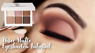 Beginners Eye Makeup Tutorial Using Three Matte  How To Apply Eyeshadow [upl. by Nnaillij]