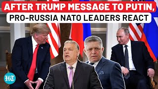 After Trumps Message To Putin In Victory Speech ProRussia NATO Leaders React  USA  Ukraine [upl. by Nylarad]