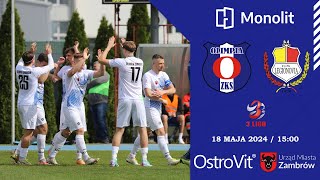 Olimpia Zambrów  Legionovia Legionowo LIVE  transmisja na żywo [upl. by Aibara]