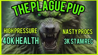 ESO The Plague Pup Werewolf PVP BuildTheory Craft Update 41 [upl. by Olympium]