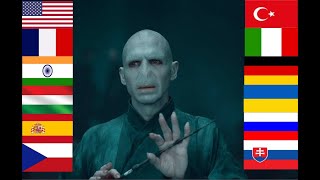 Voldemort kills Harry Potter with the Avada Kedavra spell in different languages [upl. by Nive]