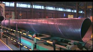 Spiral Welded Pipe Manufacturing Process [upl. by Nesta]