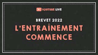 LIVE 31  BREVET 2022  lentraînement commence grammaire [upl. by Karin]