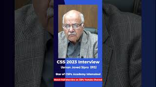 Mock Interview  CSS exam preparation from CSPs Academy Islamabad csspreparation [upl. by Rratsal]