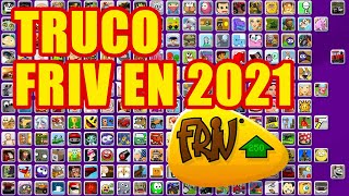 🟡 TRUCO PARA JUGAR JUEGOS FRIV ORIGINALES EN 2021 ✅ FUNCIONA 😱😱😱 [upl. by Nonnaihr458]