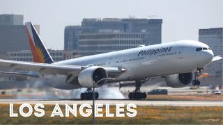 Los Angeles Arrivals and Departures A380s B747s A350s B777s B787s A340 A330s [upl. by Horne]