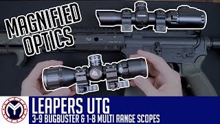 Leapers UTG 18 and 39 Scopes  Musty Yeti [upl. by Jaquelyn]